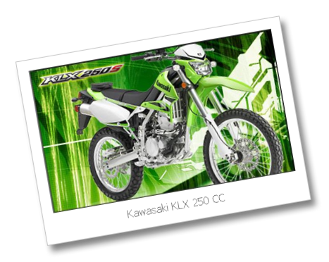 kawasaki klx 250cc trail bike