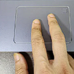 scrolling using 2 fingers on laptop